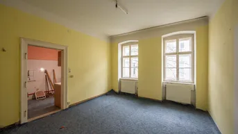 Expose ++H7++ 2-Zimmer Altbau-Wohnung (sanierungsbedürftig), viel Potenzial!