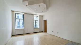Expose ++Q16++ 4-room flat in an old building with lots of potential on the ground floor