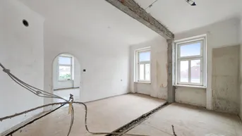Expose ++Q18++ Renovation-required 3-room old building apartment with great potential