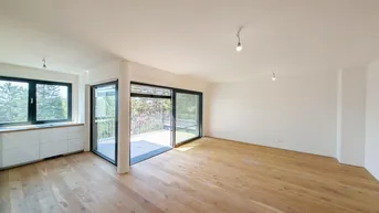 Expose ++PROVISIONSFREI++ Hochwertige 3-Zimmer Neubauwohnung mit 10m² Terrasse! **Luftwärmepumpe**