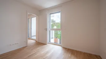 Expose ASG IV-Qualitatives Wohnen in urbaner Lage: hochwertiger 2-Zimmer ERSTBEZUG mit BALKON! Provisionsfrei!
