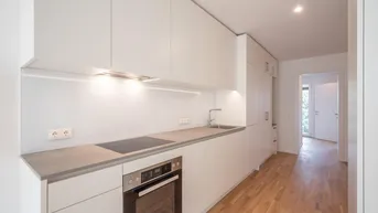 Expose ASG IV-Qualitatives Wohnen in urbaner Lage: hochwertiger 1-Zimmer ERSTBEZUG mit Balkon! Tischler-Einbaumöbel! +Provisionsfrei+