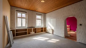 Expose ++NEU++ 3-Zimmer Altbau-Wohnung (renovierungsbedürftig) in toller Lage - großes Potenzial