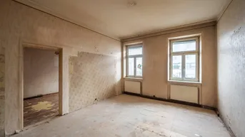 Expose ++KLNB121++ sanierungsbedürftige 1-Zimmer-Wohnung in sehr guter Lage! - Airbnb