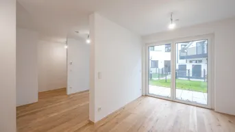 Expose ++Der Platzhirsch++ Fantastischer 2 Zimmer Erstbezug mit Terrasse und Garten!