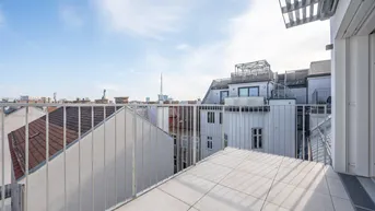 Expose ++ SB1 ++ 2-Zimmer DG-Erstbezug mit Balkon und 360° Panorama-Dachterrasse