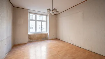 Expose ++NEU++ sanierungsbedürftige 1-Zimmer Altbau-Wohnung in toller Lage!