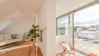 Expose ++FonteFlats++ Fantastischer 3-Zimmer Dachgeschoss-ERSTBEZUG mit großartiger Dachterrasse