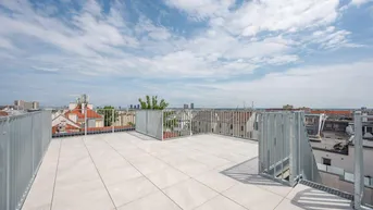 Expose ++FonteFlats++ Außergewöhnlicher 4-Zimmer Dachgeschoss-ERSTBEZUG mit großartiger Dachterrasse