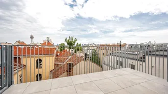 Expose ++FonteFlats++ Fantastischer 3-Zimmer Dachgeschoss-ERSTBEZUG mit großartiger Dachterrasse
