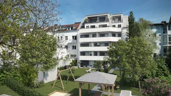 Expose LINZ/URFAHR (Auberg) : NEUBAUPROJEKT - EIGENTUMSWOHNUNG ca. 76,65 m² Wohnfläche, 3 Zimmer + Balkon, inkl.Tiefgaragenstellplatz + EIGENGARTEN möglich