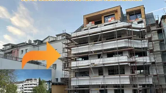 Expose LINZ/URFAHR (Auberg) : RASCHER BAUFORTSCHRITT - EIGENTUMSWOHNUNG ca. 76,65 m² Wohnfl., 3 Zimmer + Balkon + Tiefgaragenstellplatz + EIGENGARTEN möglich