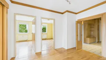 Expose LINZ / FROSCHBERG: WANN WENN NICHT JETZT - Perfekt aufgeteilte Eigentumswohnung mit 4 Zimmer - Wohnfläche ca. 92 m2 + Loggia (Einzelgarage möglich)