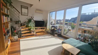 Expose 1150 WIEN-KLIMATISIERTE DACHTERRASSEN-MAISONETTE MIT TERRASSE AB NOVEMBER ZU MIETEN