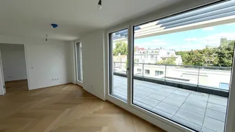 Expose SINGELHIT AN DER ALTEN DONAU! GEKÜHLT ! NEUBAU ! Erstbezug mit einer 28 m2 großen und ruhigen Terrasse - Entdecke dein neues Zuhause