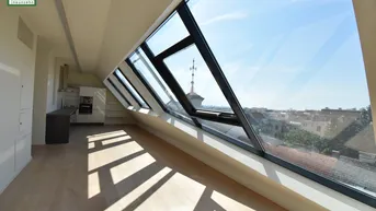 Expose Über den Wolken - Herrschaftliches DG-Penthouse auf 2 Ebenen mit großer Dachterrasse und Weitblick im begehrten 18.Bezirk inkl. 2 Stellplätze!