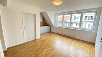 Expose Moderne DG-Wohnung mit Terrasse in ruhiger Spielstraße beim Familienplatz - Mit Einbauküche und Abstellraum! 2014/2015 erbaut!