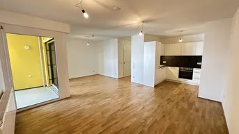 Expose LEO 131 - Hochwertige 1-Zimmer Wohnung mit Loggia nahe Siemensstraße Bahnhof und Parkanlagen!
