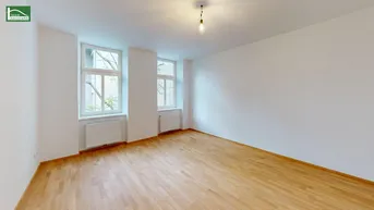 Expose Sechshaus - Erstbezug nach Renovierung! Innenhofausrichtung und 5 Gehminuten zu U4 und U6! Helle Altbauwohnung mit großen Zimmern!