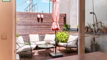 Expose Hervorragende Stadtwohnung mit Terrasse in ruhiger Bestlage: direkt bei U2 und in wenigen Min. fußläufig im 1.