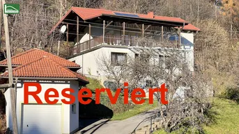 Expose (RESERVIERT) Solides Wohn- bzw. Ferienhaus in wunderschöner Ruhelage mit 2 Wohneinheiten.