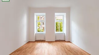 Expose Sechshaus - Erstbezug nach Renovierung! Innenhofausrichtung und 5 Gehminuten zu U4 und U6! Helle Altbauwohnung mit großen Zimmern!