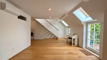 Expose Maisonette mit Flair: 3-Zimmer-Wohnung mit Balkon &amp; Dachterrasse in 1130 Wien!