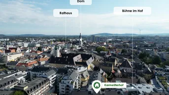 Expose Moderne 2-Zimmer-Wohnung in idealer Lage! Karmeliterhof - Neubauwohntraum beim Rathausplatz
