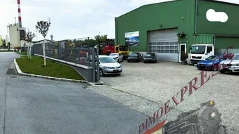 Expose Über 4000 m² Gewerbegrundstück mit Lagerhalle und Büro in bester Lage in Korneuburg nur 15 km von Wien!