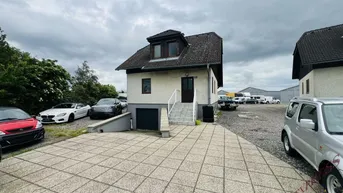 Expose KAUFPREIS NEU! AKTION! Gewerbegrundstück Nähe Autobahn mit Bürofläche inklusive Garage und Keller!