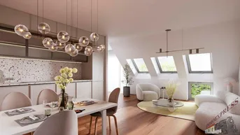 Expose Charmante 3-Zimmer-DG-Wohnung mit Terrasse &amp; Balkon – ruhig und lichtdurchflutet
