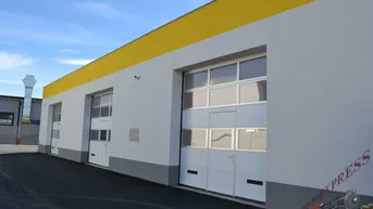 Expose Sehr gut gelegenes Lager / Garagenbox - in Fischamend für Hebebühnen geeignet - mit 3,2 m x 3,2 m Einfahrtstor - 1 Minute von der Autobahn entfernt und Flughafennähe und 12 Minuten von Wien entfernt - ideal für Startups - kombinierbar mit günstigem