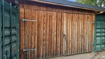 Expose provisionsfrei - Holzschuppen zur Vermietung- Rapoltendorf Kappeln