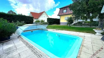Expose Familienjuwel mit Gartenparadies! Swimmingpool! Sauna! Ruhelage in Kapellerfeld!