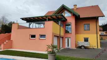 Expose Tolles Einfamilienhaus mit Pool, Panorama-Ausblick und moderner PV-Anlage – hier fühlt sich Ihre Familie zuhause!