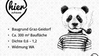 Expose Graz Geidorf: Grundstück | 300 qm | 0,6-1,2 (WA)