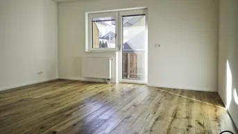 Expose Eggenberg - 2-Zimmerwohnung mit Loggia und KFZ-Abstellplatz in absoluter Ruhelage 886/1081