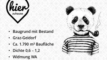 Expose Graz Geidorf: Projektliegenschaft | 1.790 qm | Dichte 0,6-1,2 (WA)