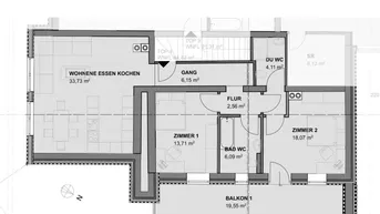 Expose Tolle 3-Zimmer-Wohnung mit Garten und Abstellplatz