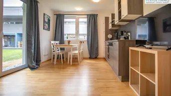 Expose Neubau: Attraktive Anlegerwohnung mit großem Garten