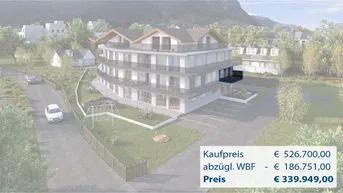 Expose Top 07 mit WBF: Exklusive 4-Zimmer-Neubauwohnung mit 2 Balkonen