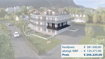 Expose Top 08 mit WBF: Exklusive 3-Zimmer-Neubauwohnung mit schönem Südostbalkon