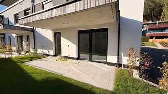 Expose Neubau: 2-Zimmer-Wohnung mit Terrasse und Garten Top 1
