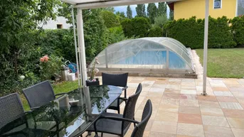 Expose Kleingartenhaus auf Eigengrund inkl. Pool