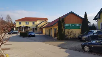 Expose Große Liegenschaft (ehemaliger Gasthof) mit vielseitigen Nutzungsmöglichkeiten Nahe der Therme Linsberg Asia in 2823 Brunn bei Pitten