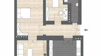 Expose Modernisierter Altbau mit Wohn-Ess-Küche, 3 Zimmer und nähe Lendplatz -&gt; Top 1