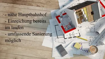 Expose Sie wollen umbauen? Wir haben es für Sie vorbereitet - Ideal für umfassende Sanierung geeignet