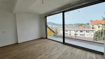 Expose Erstbezug DG-Wohnung, 2 Zimmer + Balkon, nähe Lendplatz