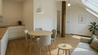 Expose Charmante Erstbezugs-Dachgeschosswohnung mit Lift – in unmittelbarer Nähe zum Lendplatz K6/10
