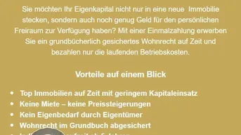 Expose "Erwerb von 10 Jahren Wohnrecht! - Tolle Lage in Wien-Hietzing!"